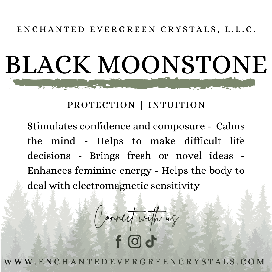 Black Moonstone Freeform | A70