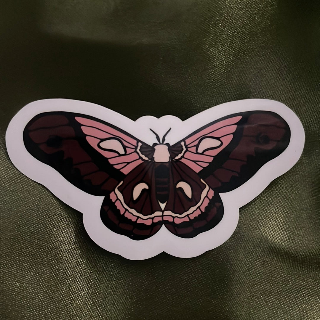 Moth - Colored | Sticker
