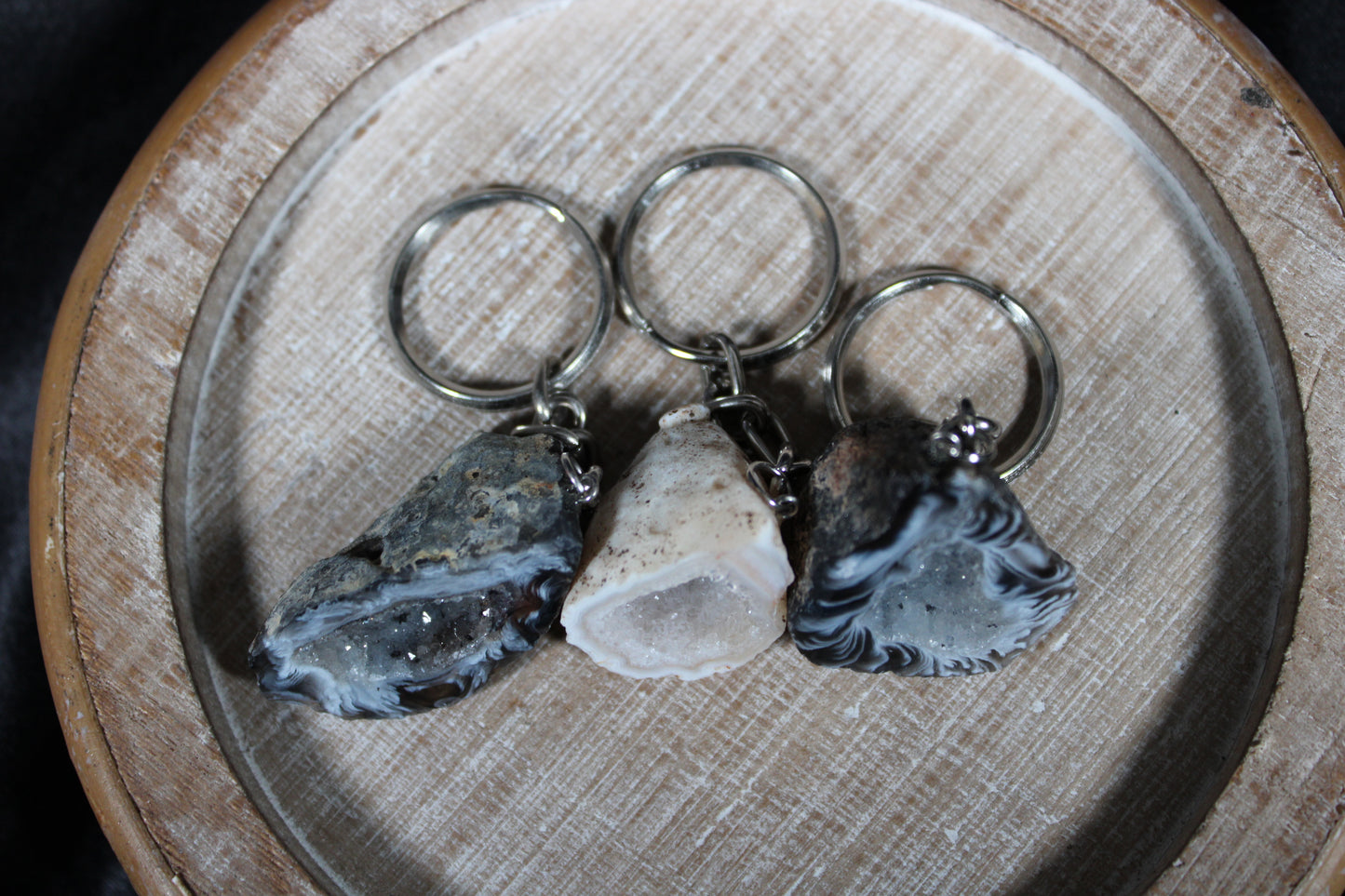 Agate Occo Keychain