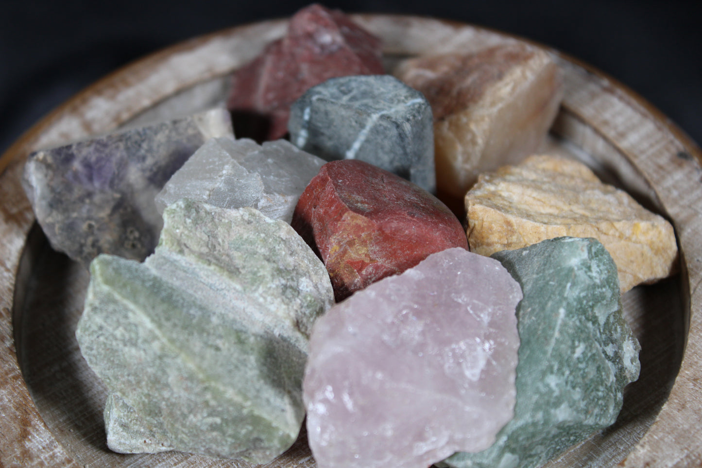 Raw Tumbles | Mixed India Tumbles | 1 Pound Per Bag
