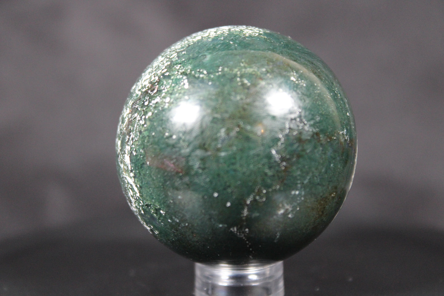 Moss Agate Sphere | D10