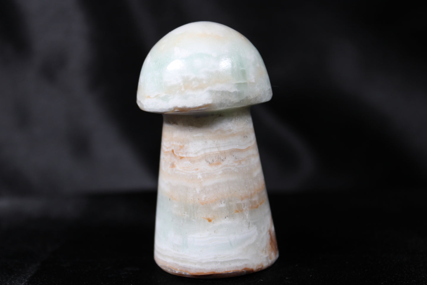 Blue Calcite Mushroom | B10