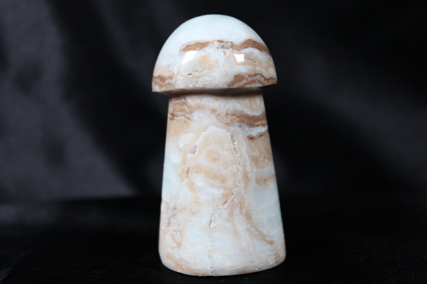 Blue Calcite Mushroom | A10