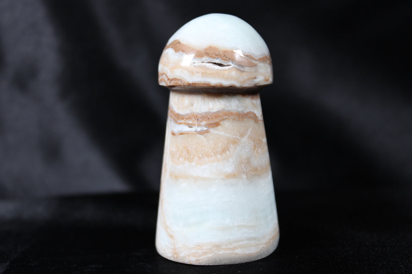 Blue Calcite Mushroom | A10