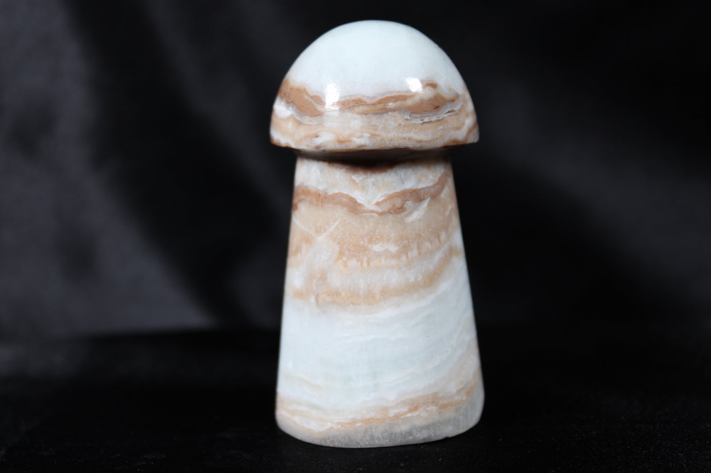Blue Calcite Mushroom | A10
