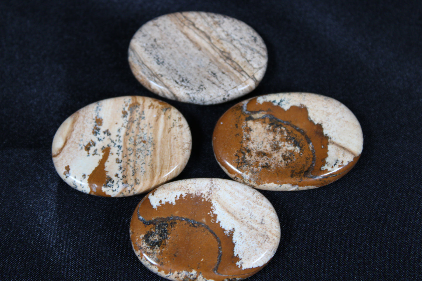 Picture Jasper Worry Stone