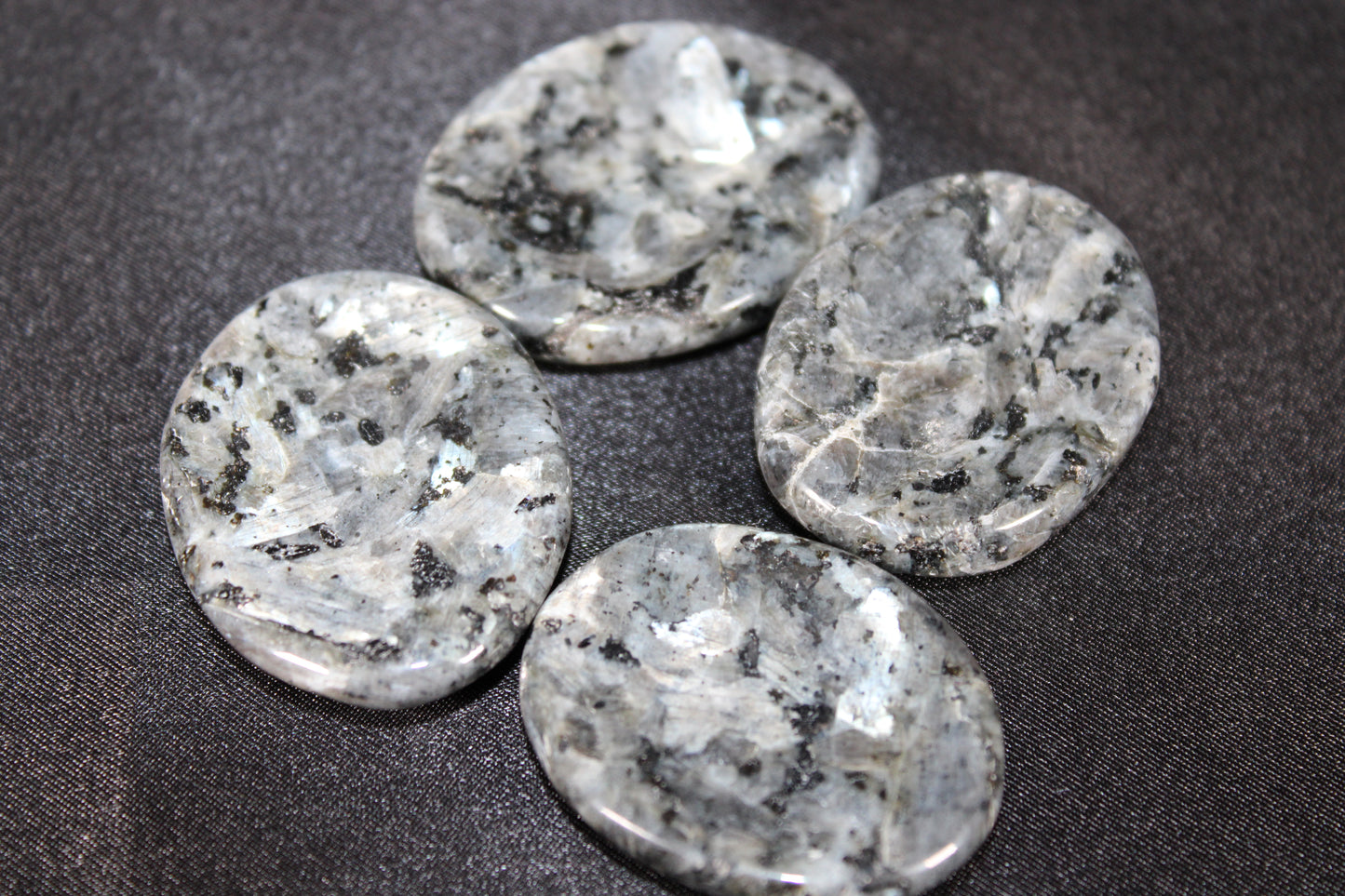 Larvikite Worry Stone