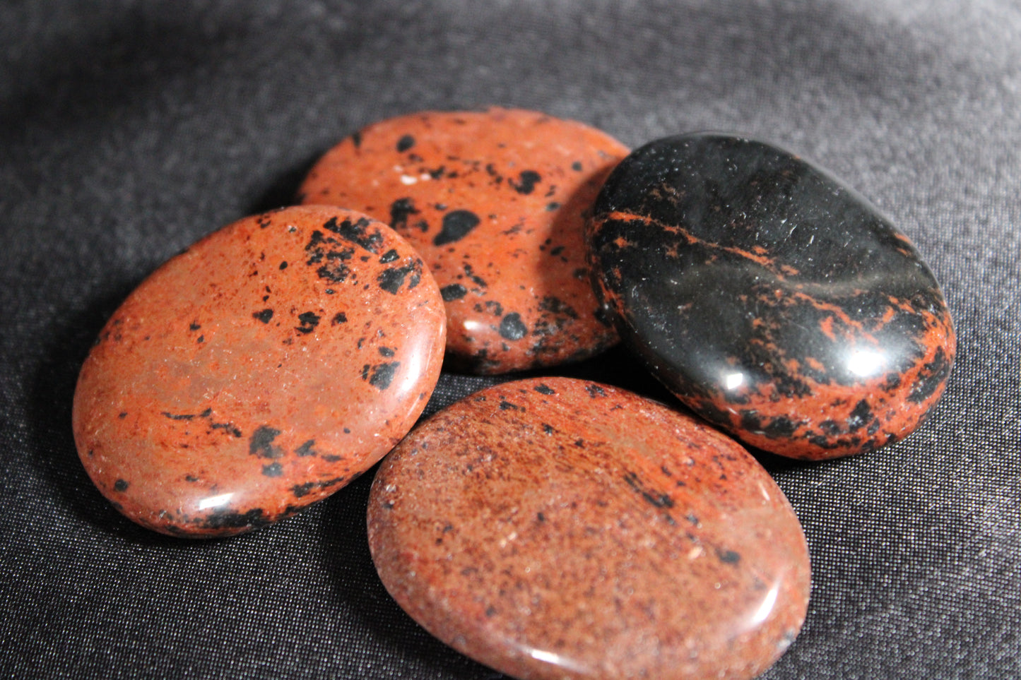 Mahogany Obsidian Worry Stone