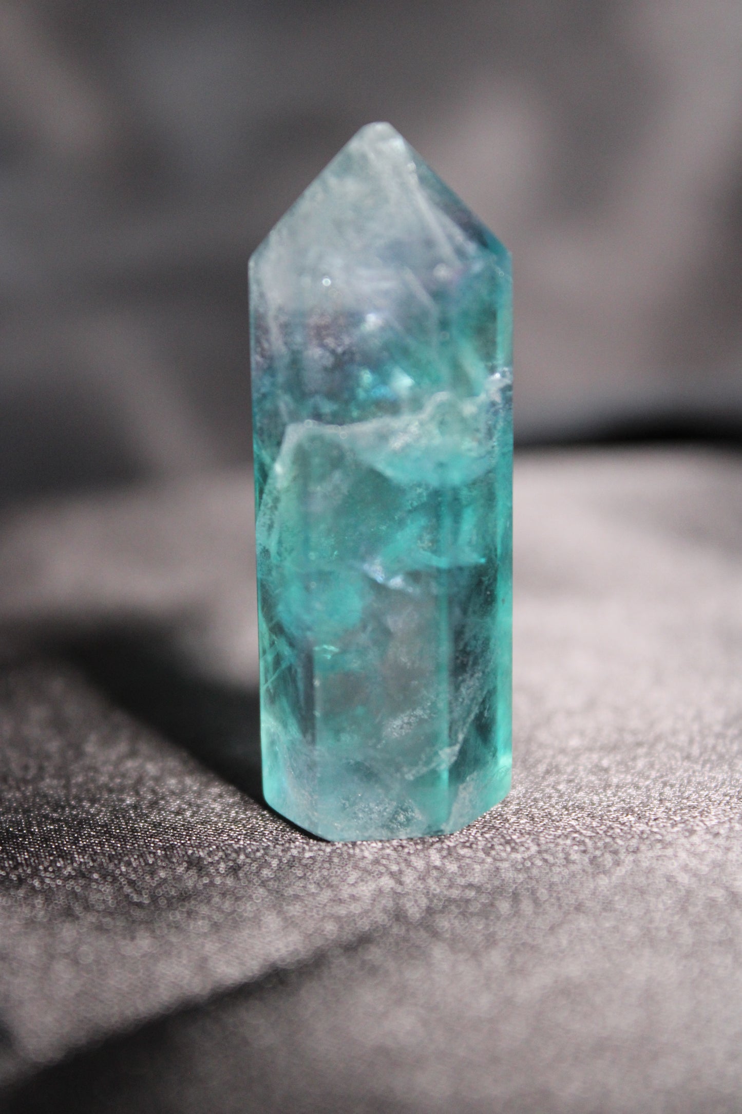 Fluorite | Polished Point | W8