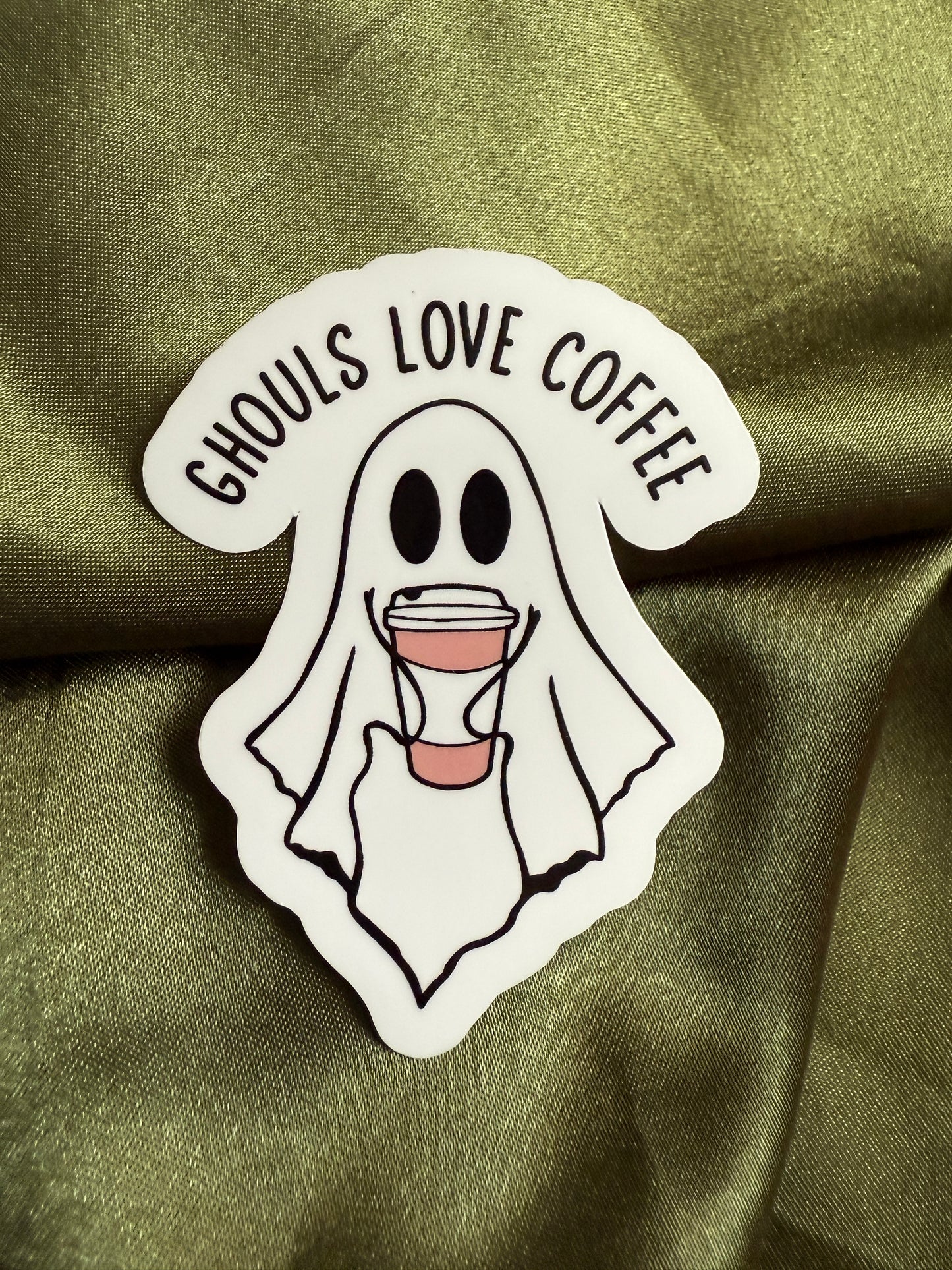 Ghouls Love Coffee | Sticker