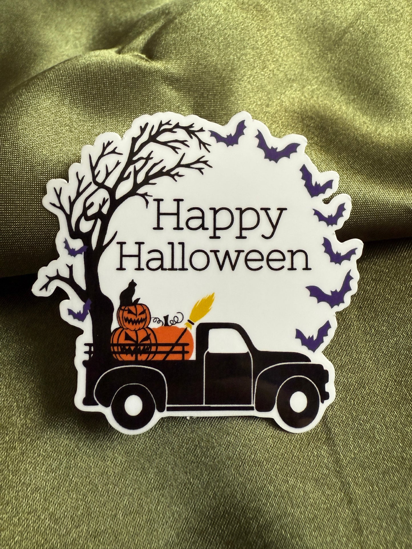 Happy Halloween Truck | Sticker