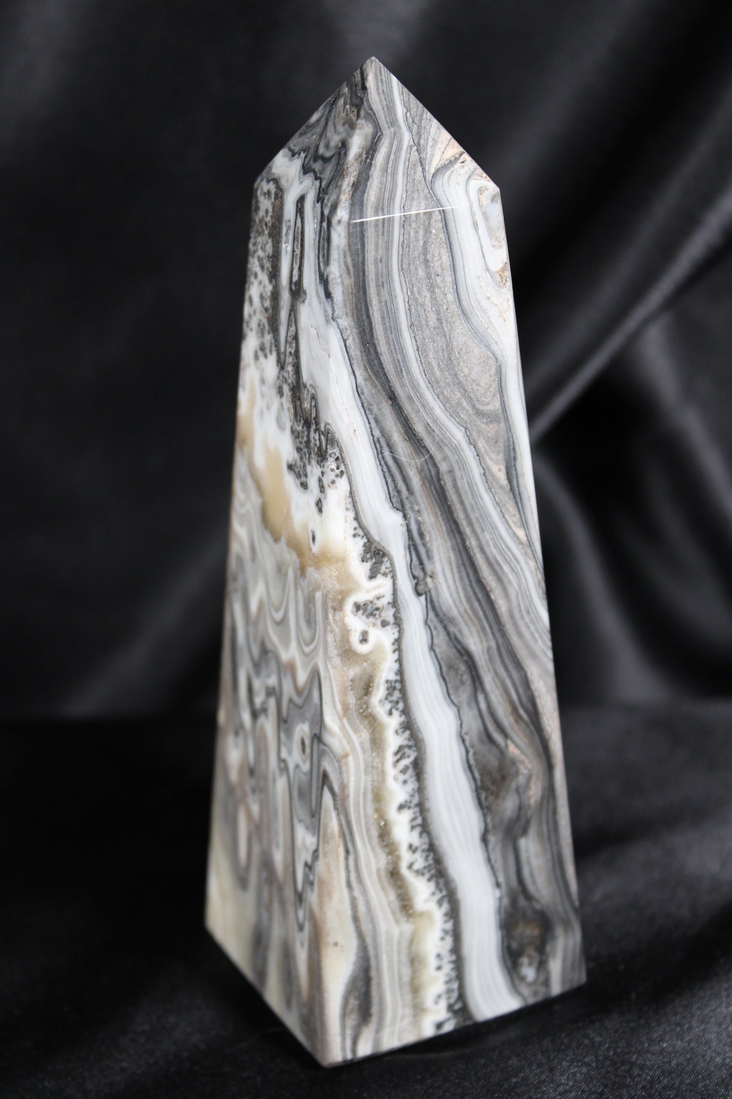 Zebra Calcite | Obelisk | C25