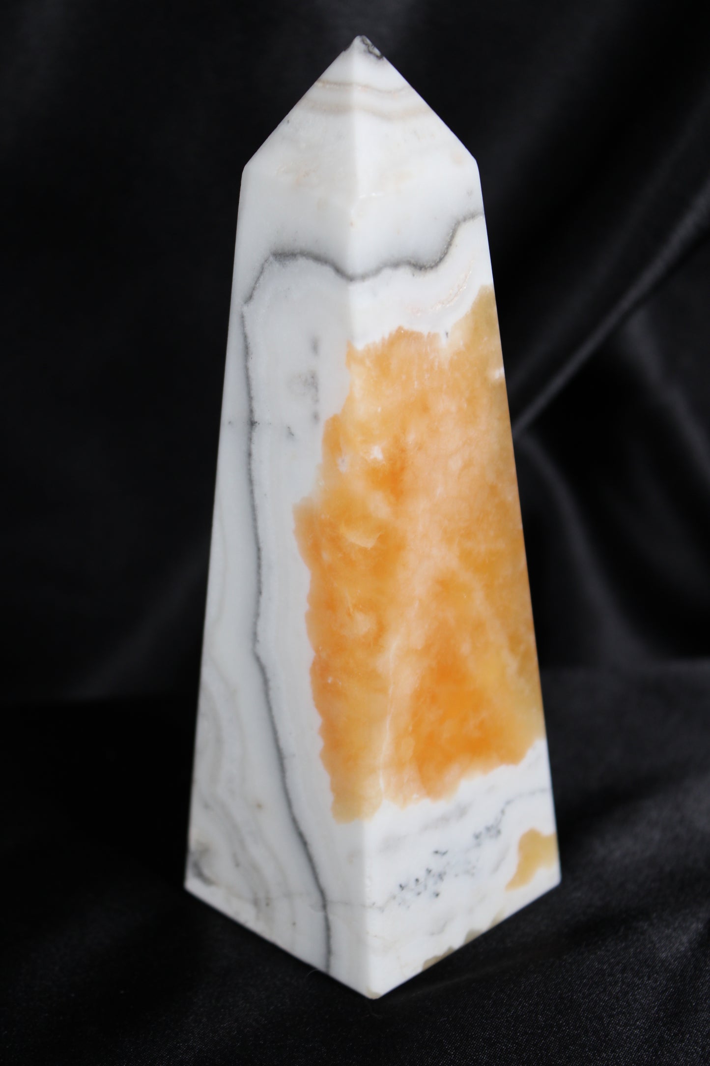 Orange Calcite | Obelisk | G25