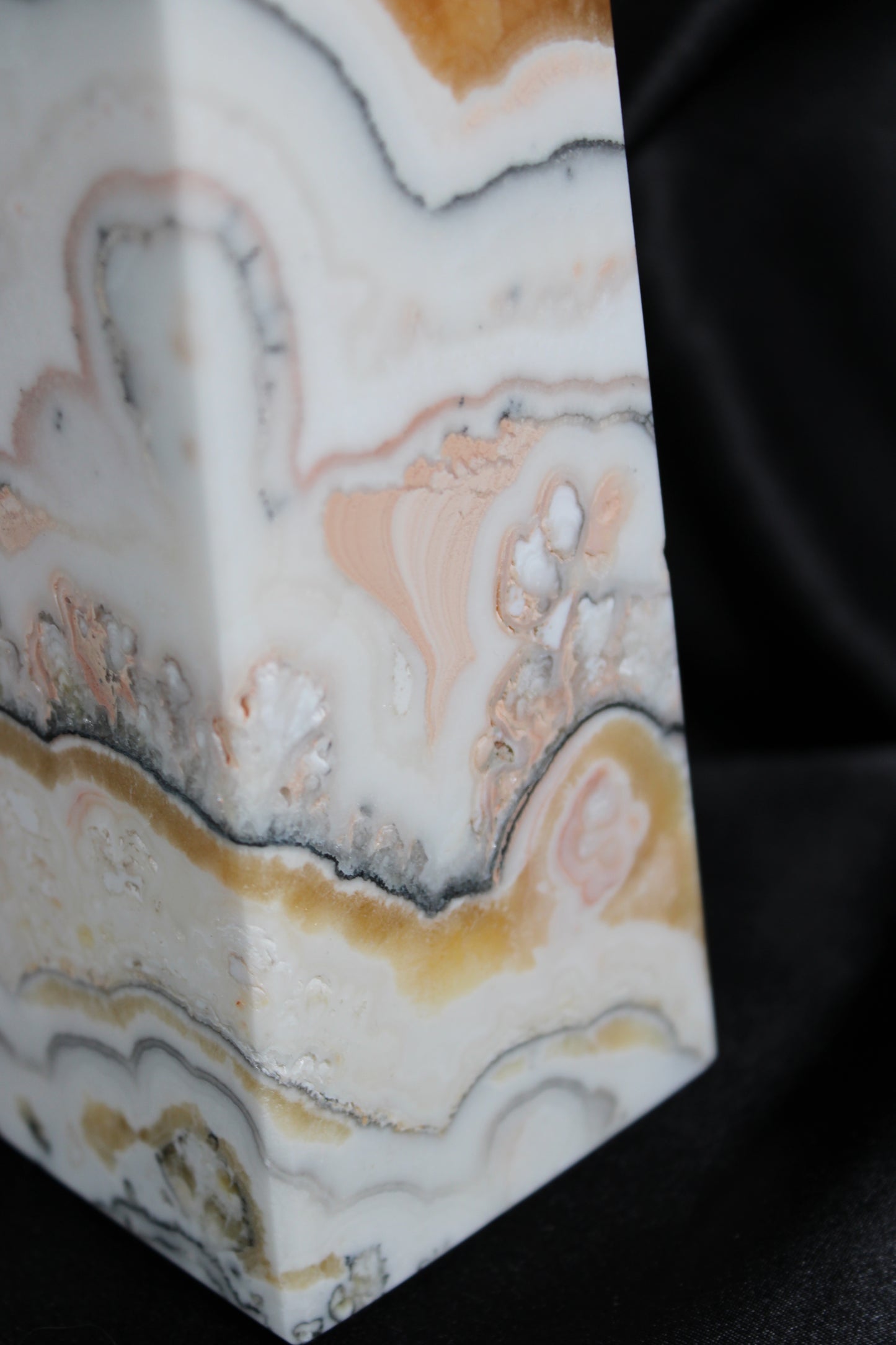 Orange Calcite | Obelisk | H95