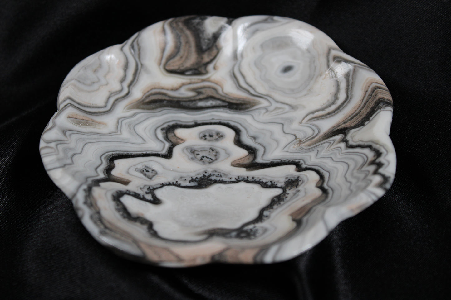 Calcite | Scalloped Bowl | A20