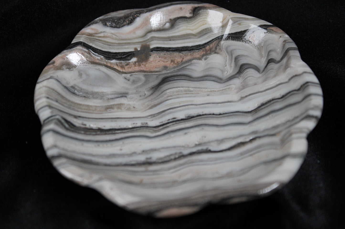 Calcite | Scalloped Bowl | C20