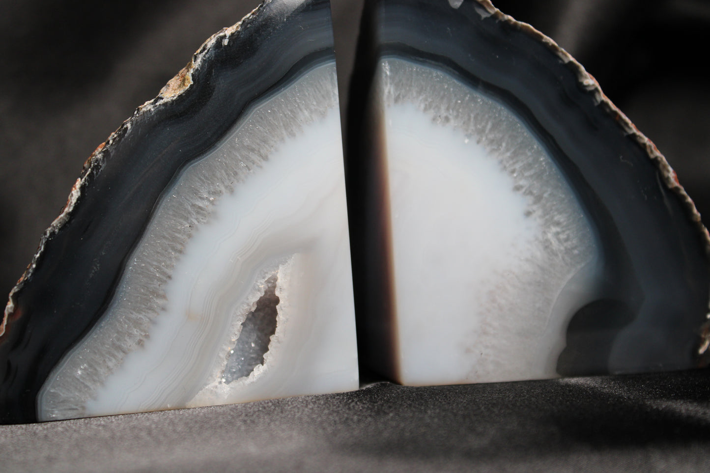 Agate Bookends | F13