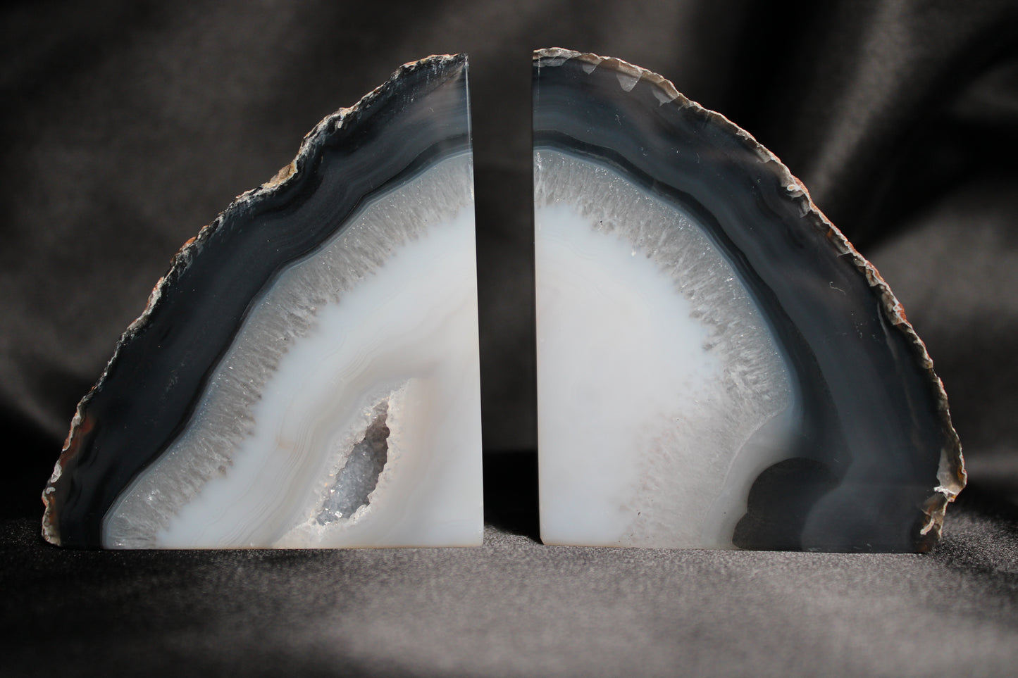 Agate Bookends | F13