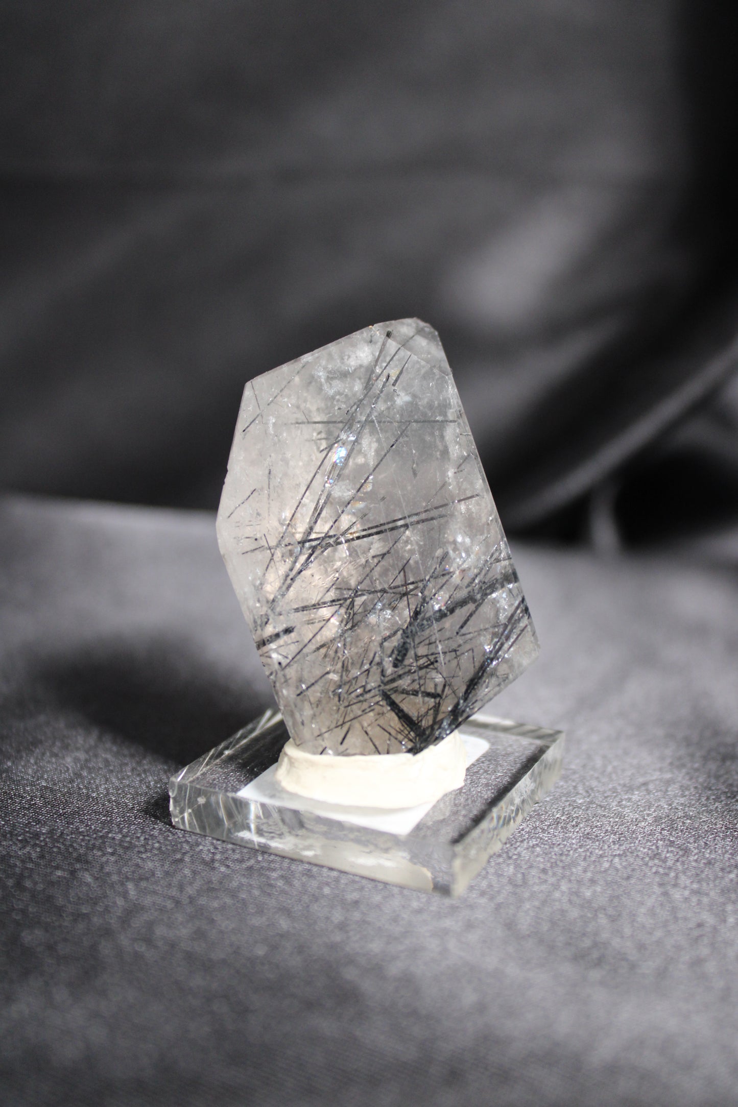 Tourmalinated Quartz | Freeform | C16 w/stand