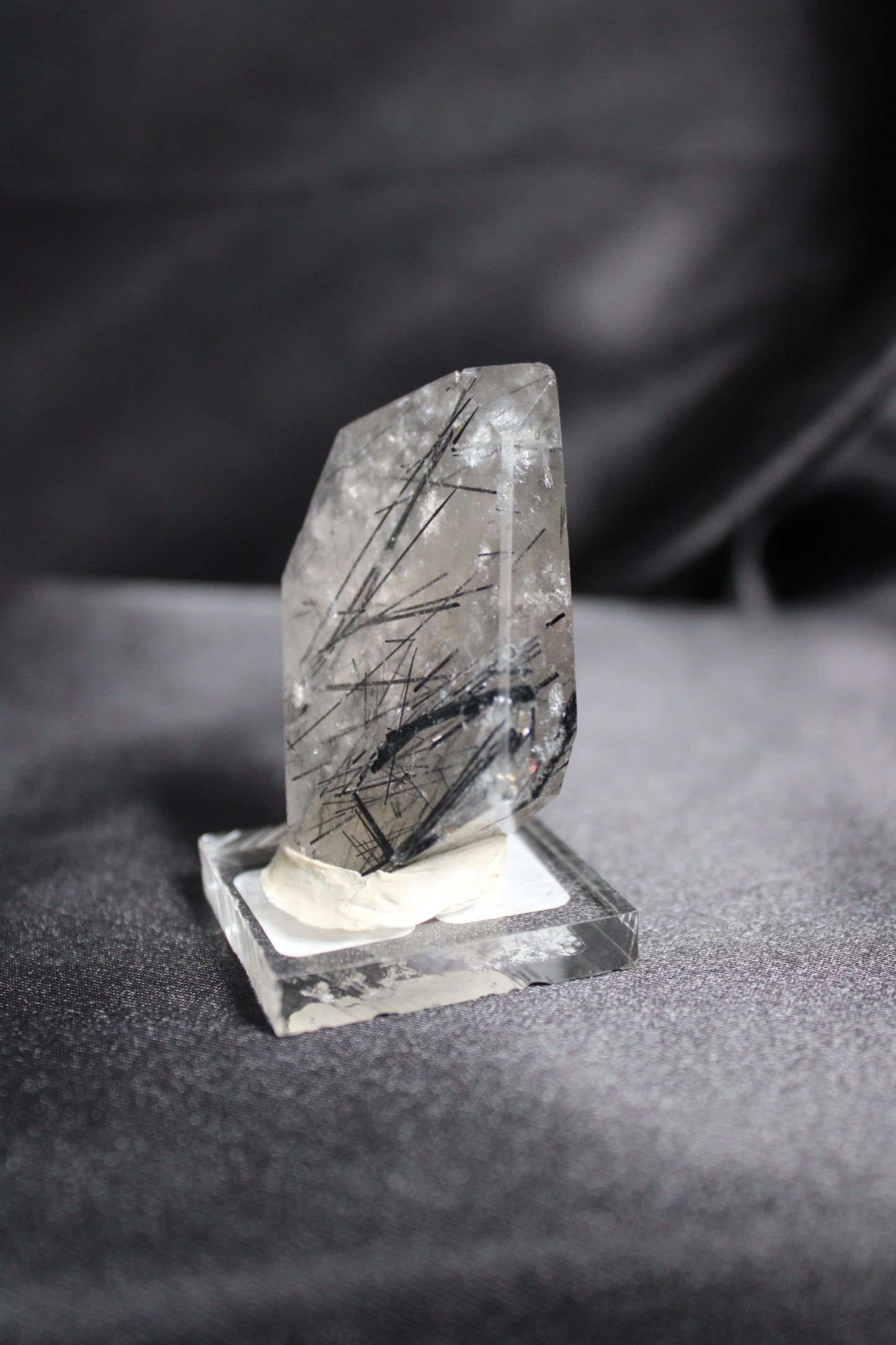 Tourmalinated Quartz | Freeform | C16 w/stand