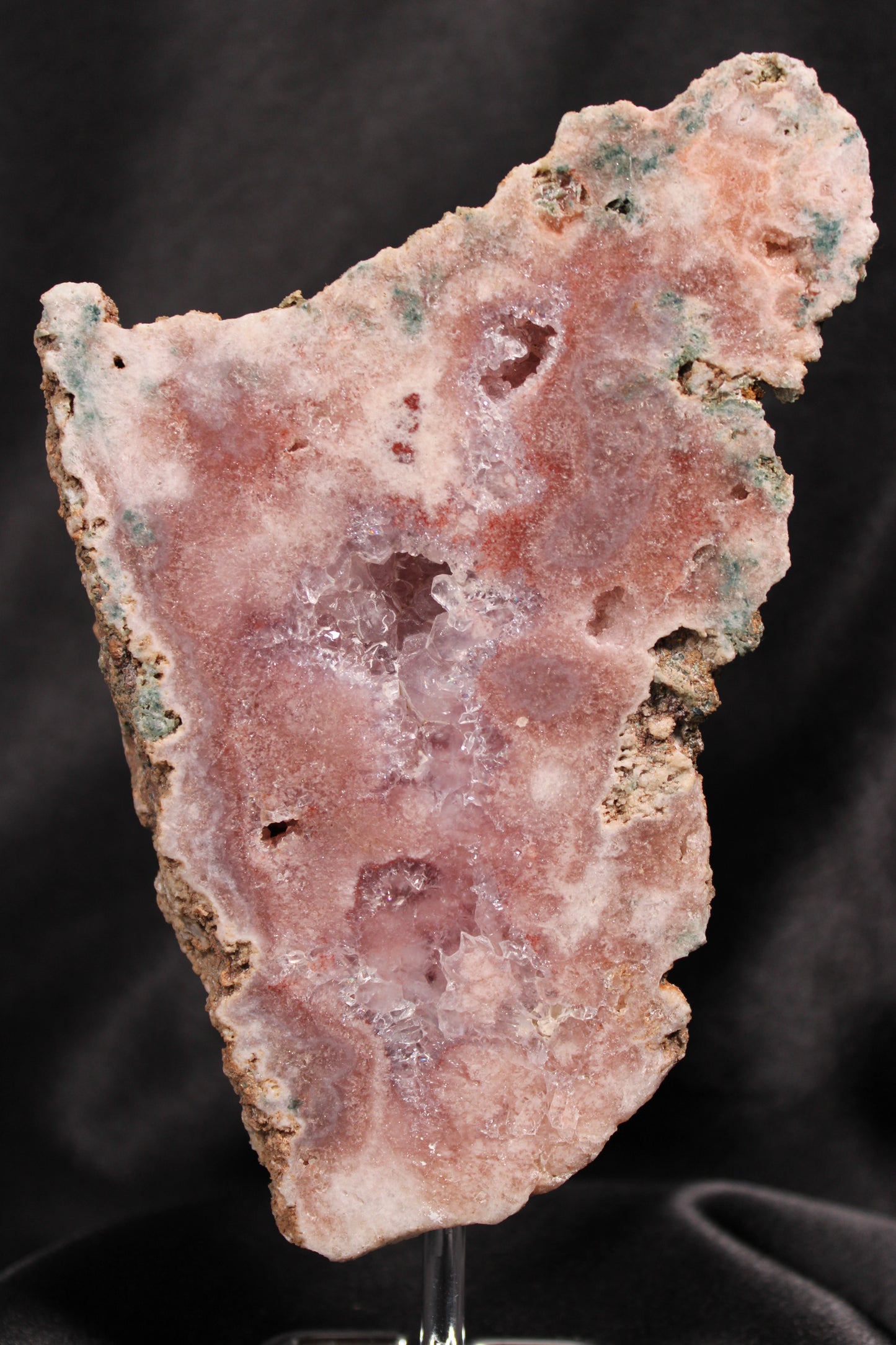 Pink Amethyst Slab with Stand | Brazil | B90!
