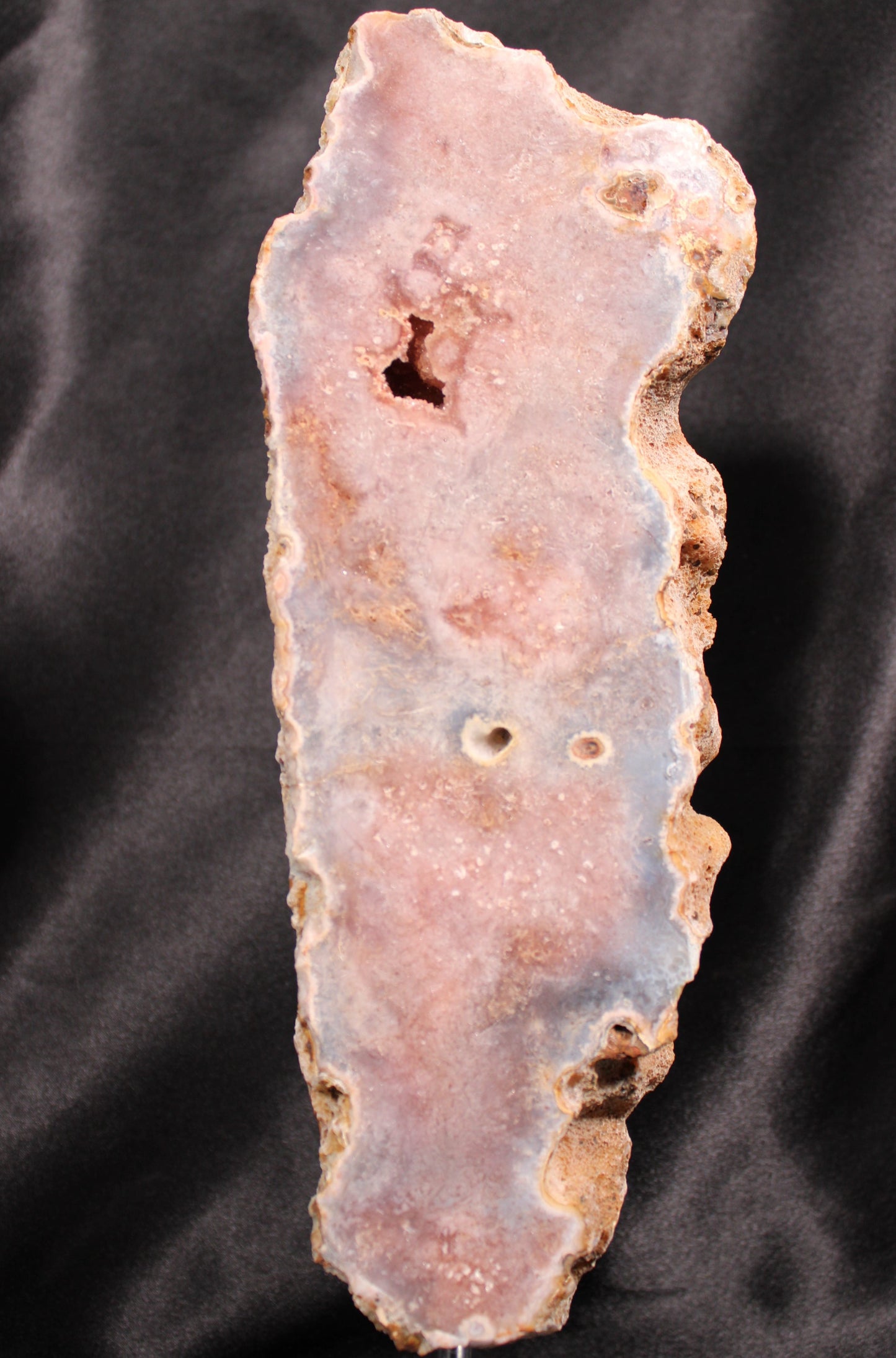 Pink Amethyst Slab with Stand | Brazil | E140!
