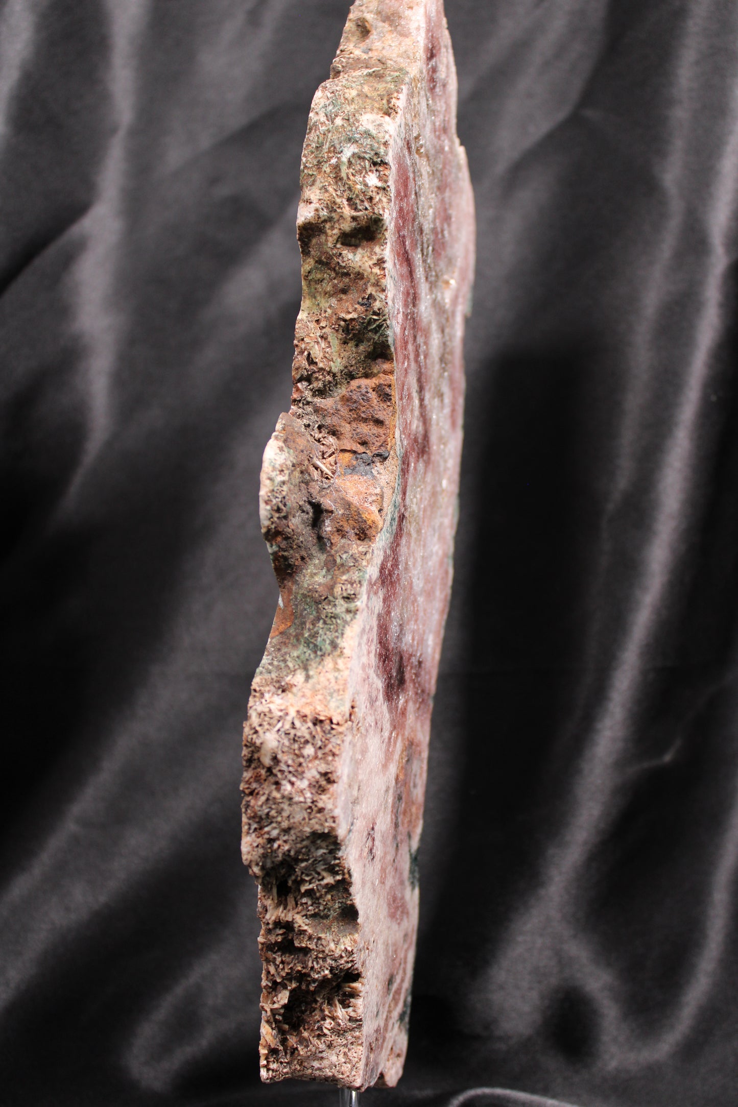 Pink Amethyst Slab with Stand | Brazil | A278!