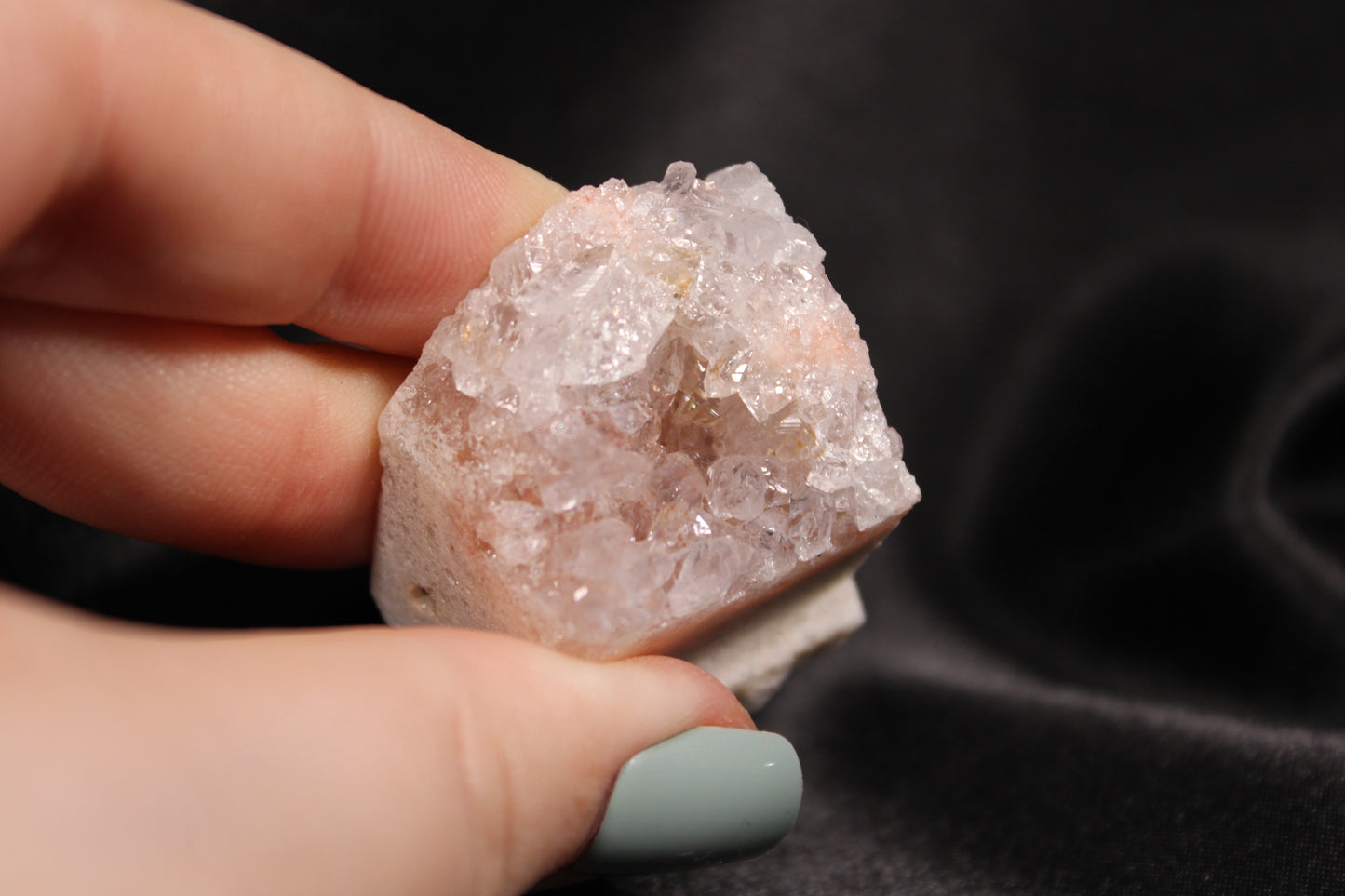Pink Amethyst Mini Geode | X4