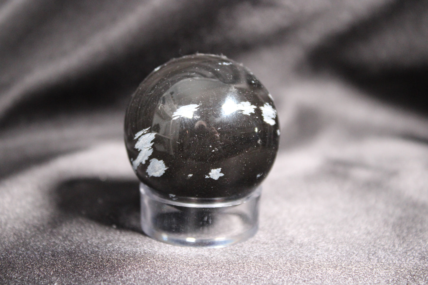 Snowflake Obsidian Sphere | C14