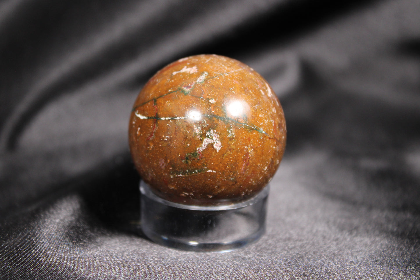 Red Moss Agate Sphere | D14