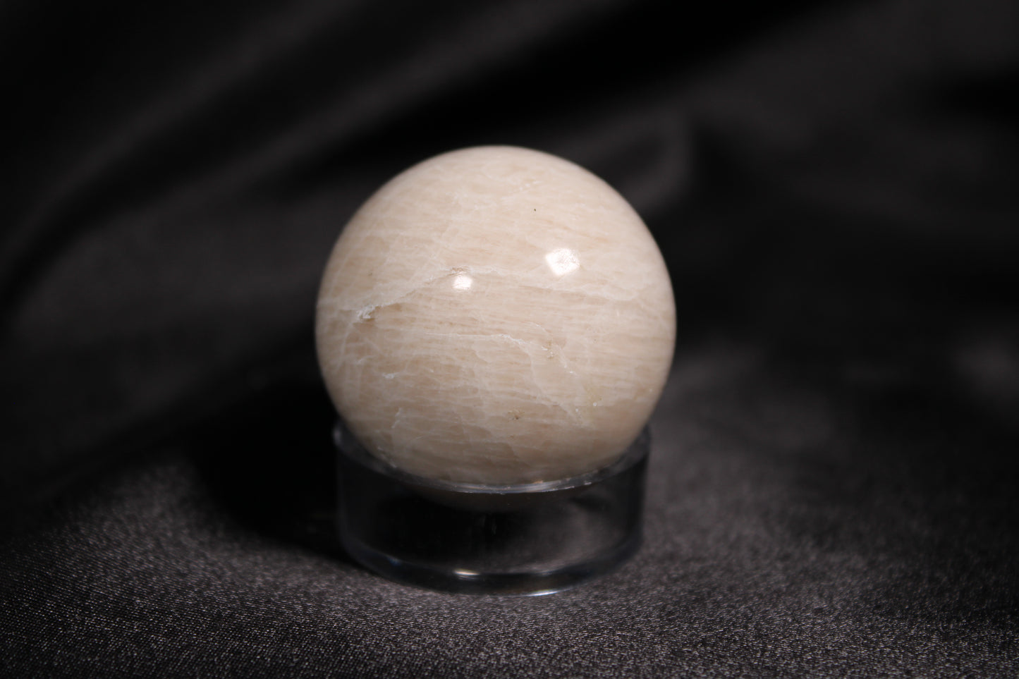 Peach Moonstone Sphere | D14