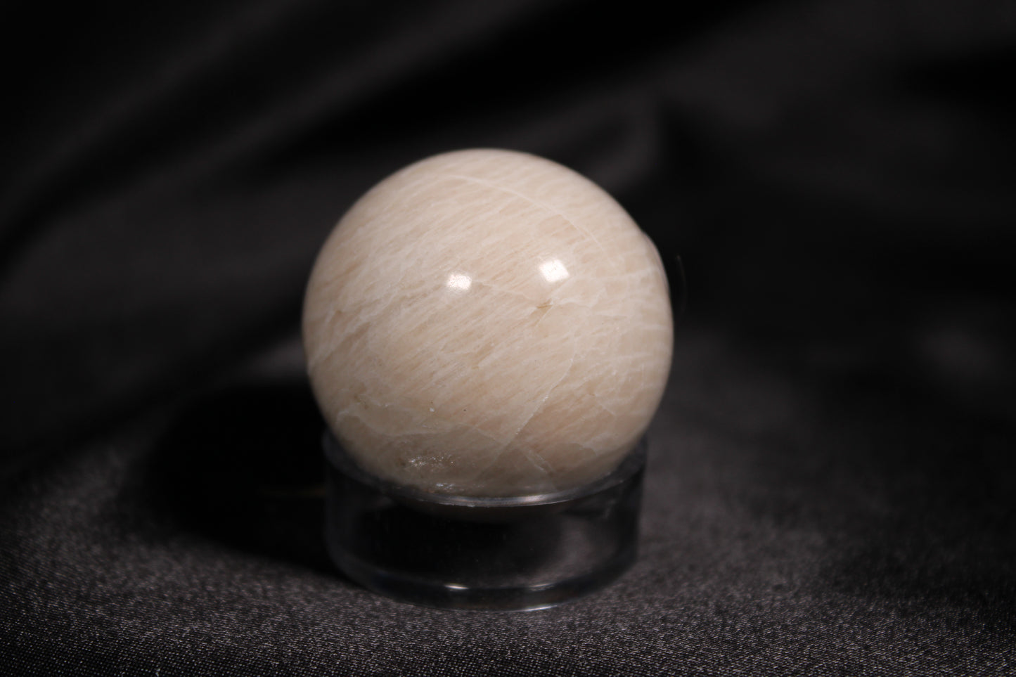 Peach Moonstone Sphere | D14