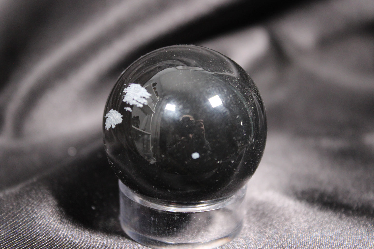 Snowflake Obsidian Sphere | D14