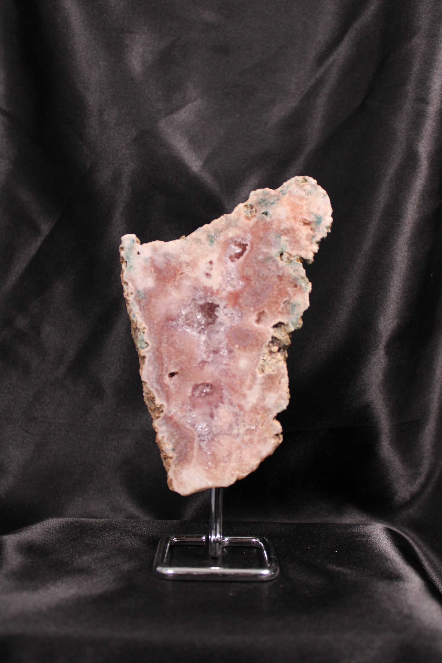 Pink Amethyst Slab with Stand | Brazil | B90!