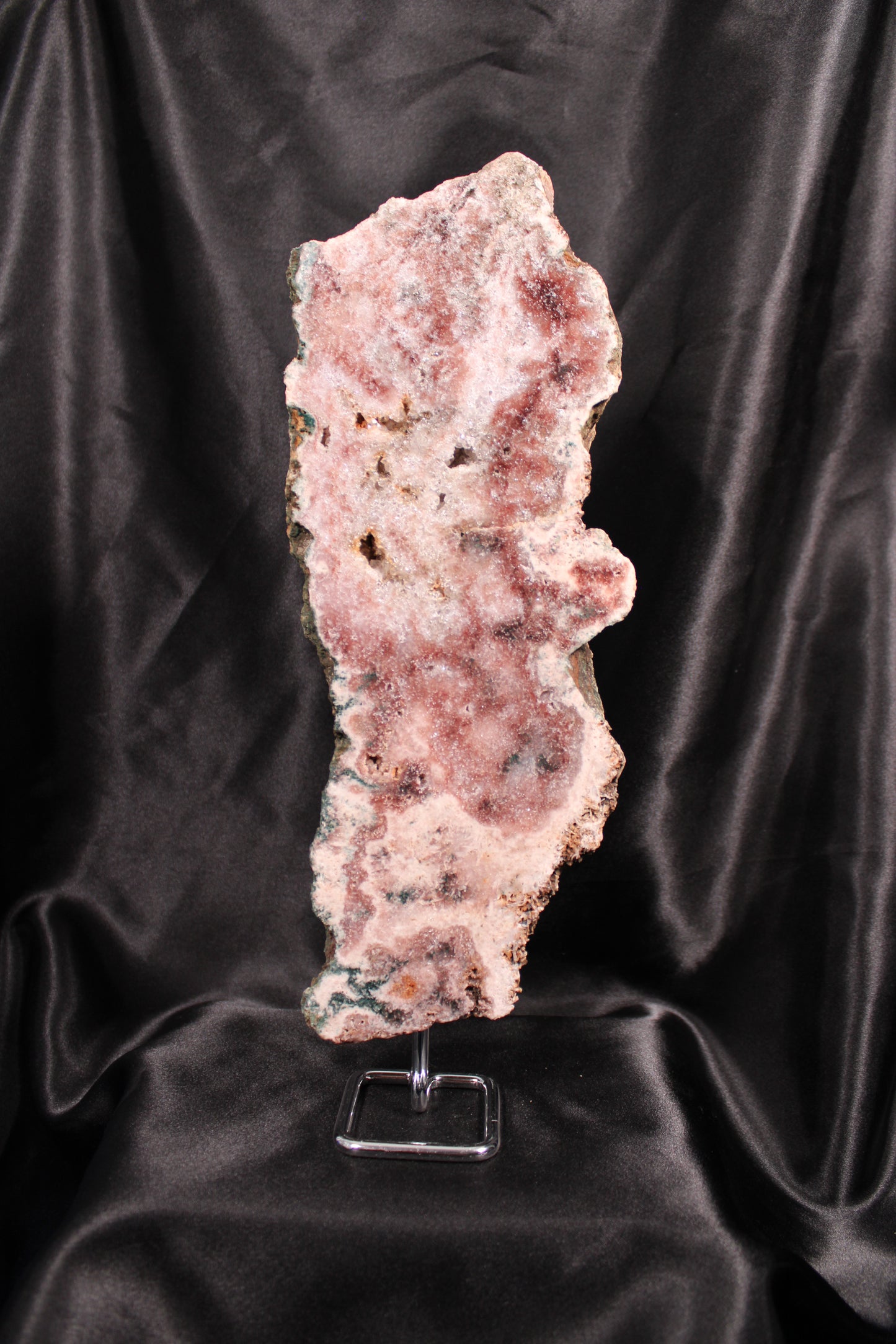 Pink Amethyst Slab with Stand | Brazil | A278!