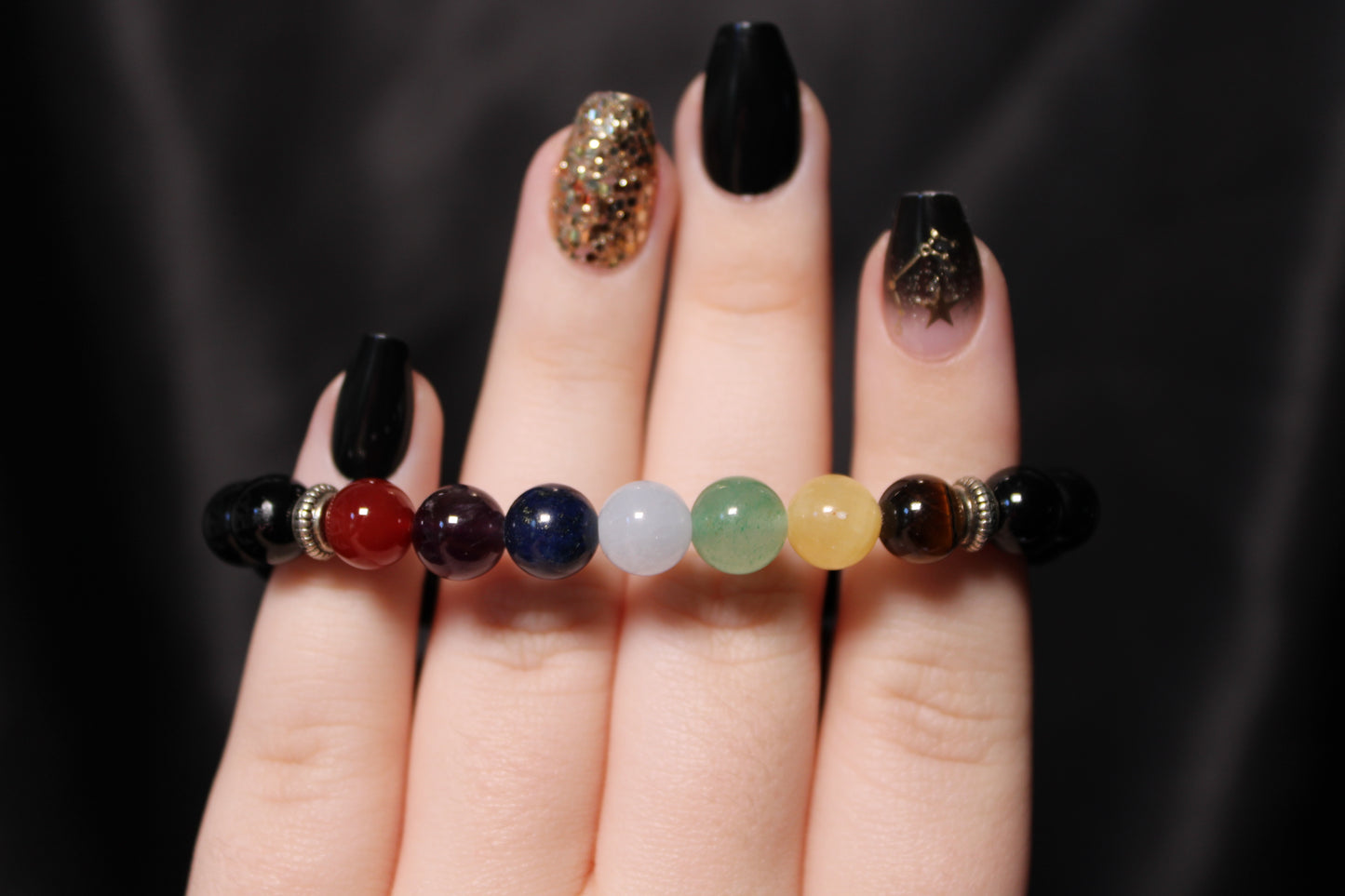 Black Onyx | Chakra | 8mm | Bracelet