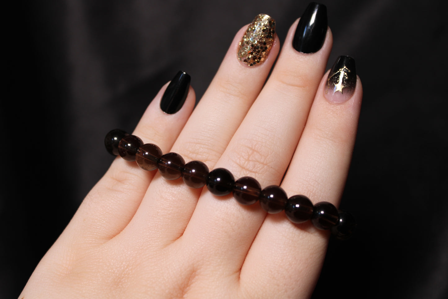 Smoky Quartz | 8 mm | Bracelet