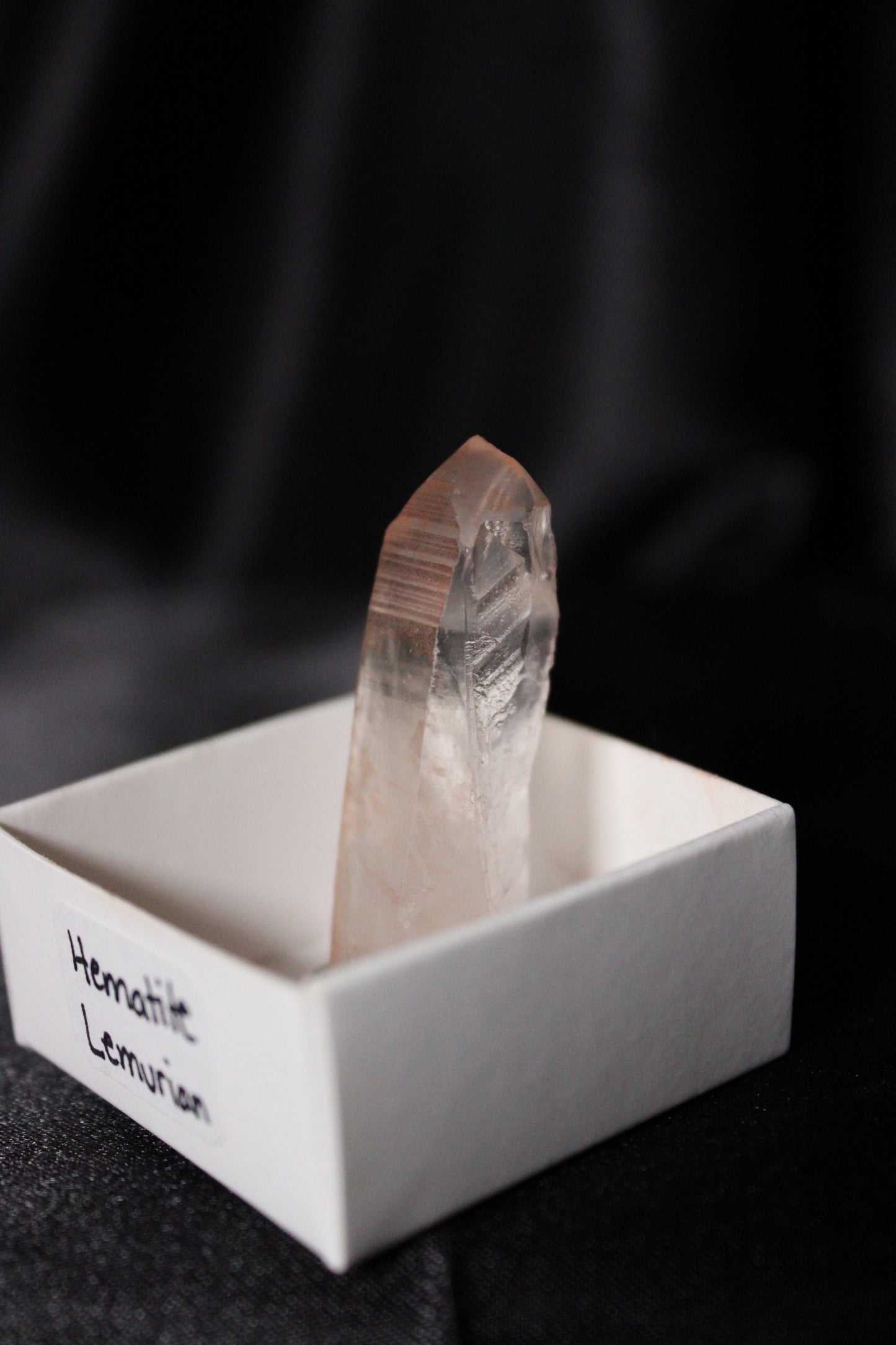 Hematite Lemurian Quartz Specimen | Zambia | O8