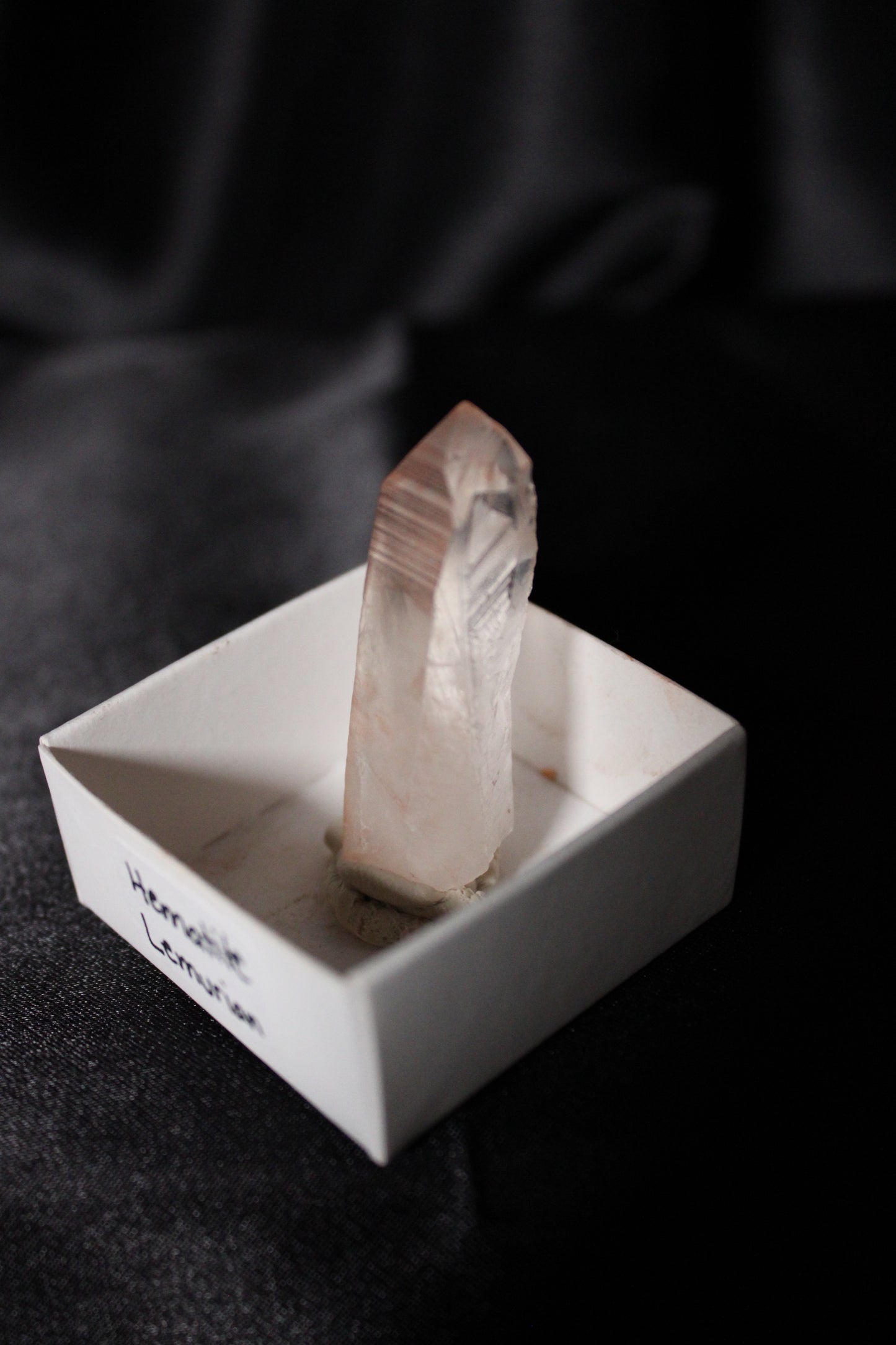 Hematite Lemurian Quartz Specimen | Zambia | O8