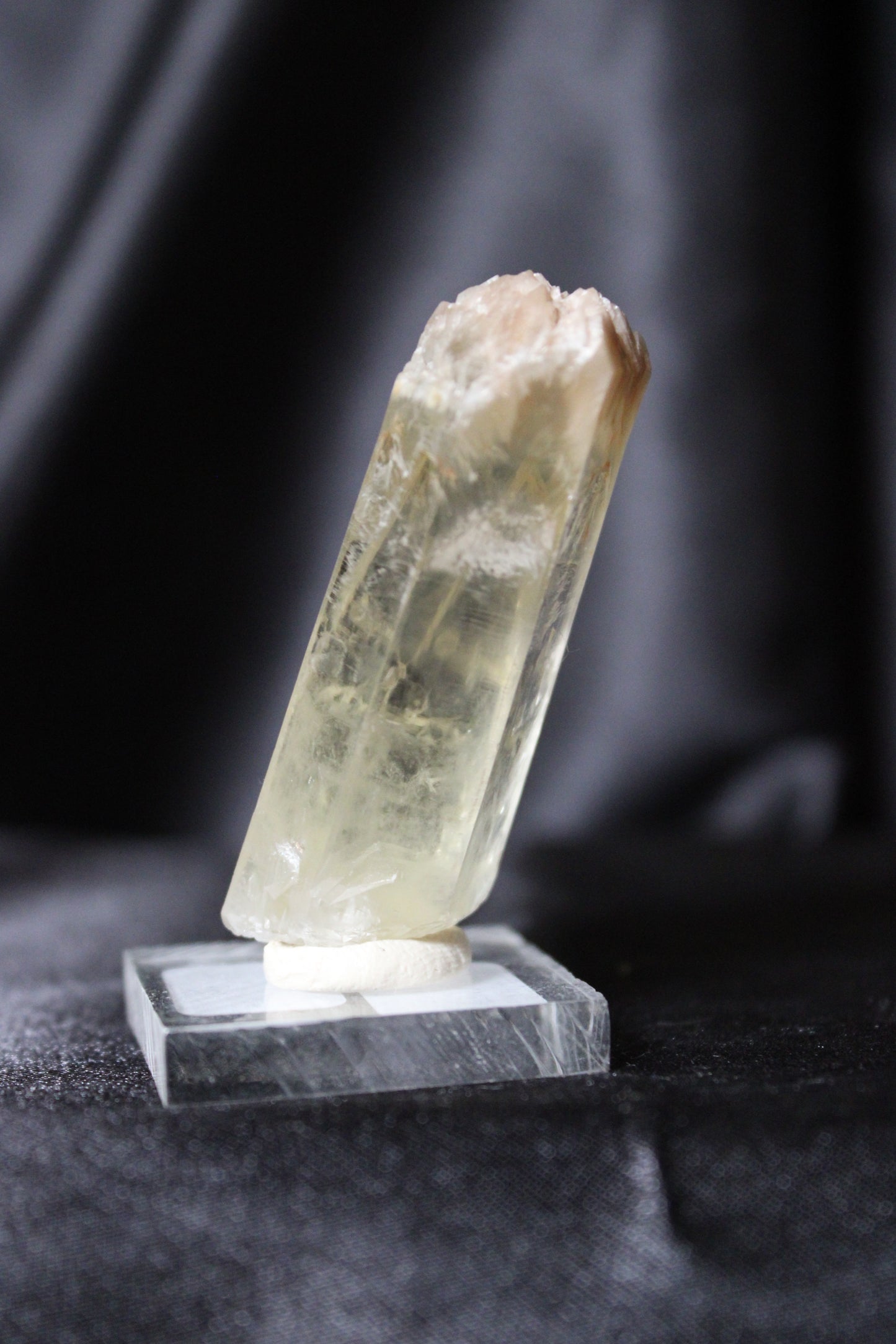 Natural Citrine Specimen | Unheated | Zambia | F48 w/stand