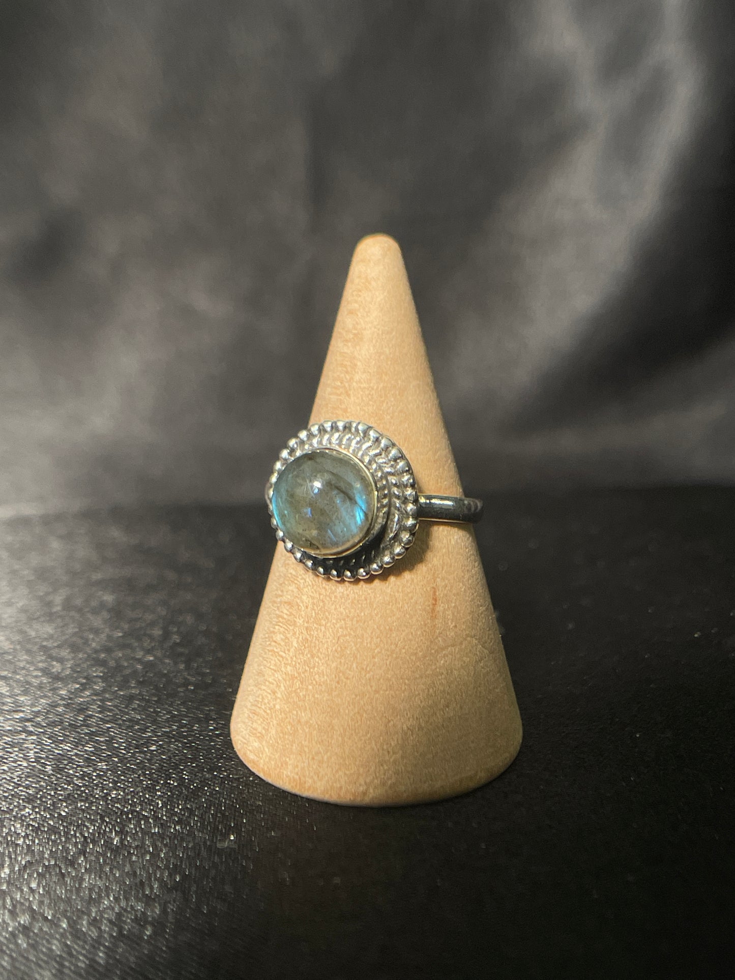 Labradorite Ring | Sterling Silver | Size - 4.5 | A30