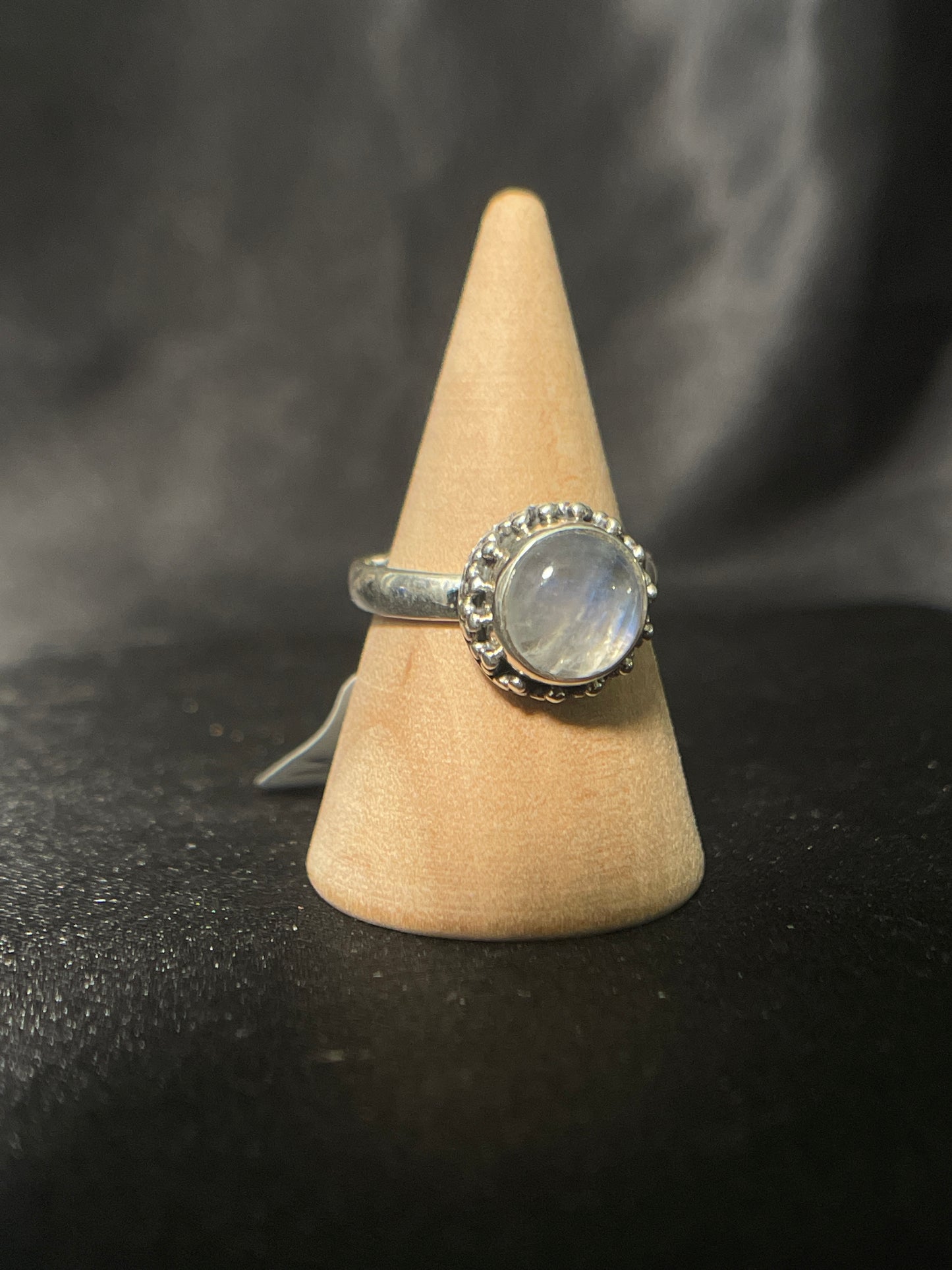 Moonstone Ring | Sterling Silver | Size - 5 | B45