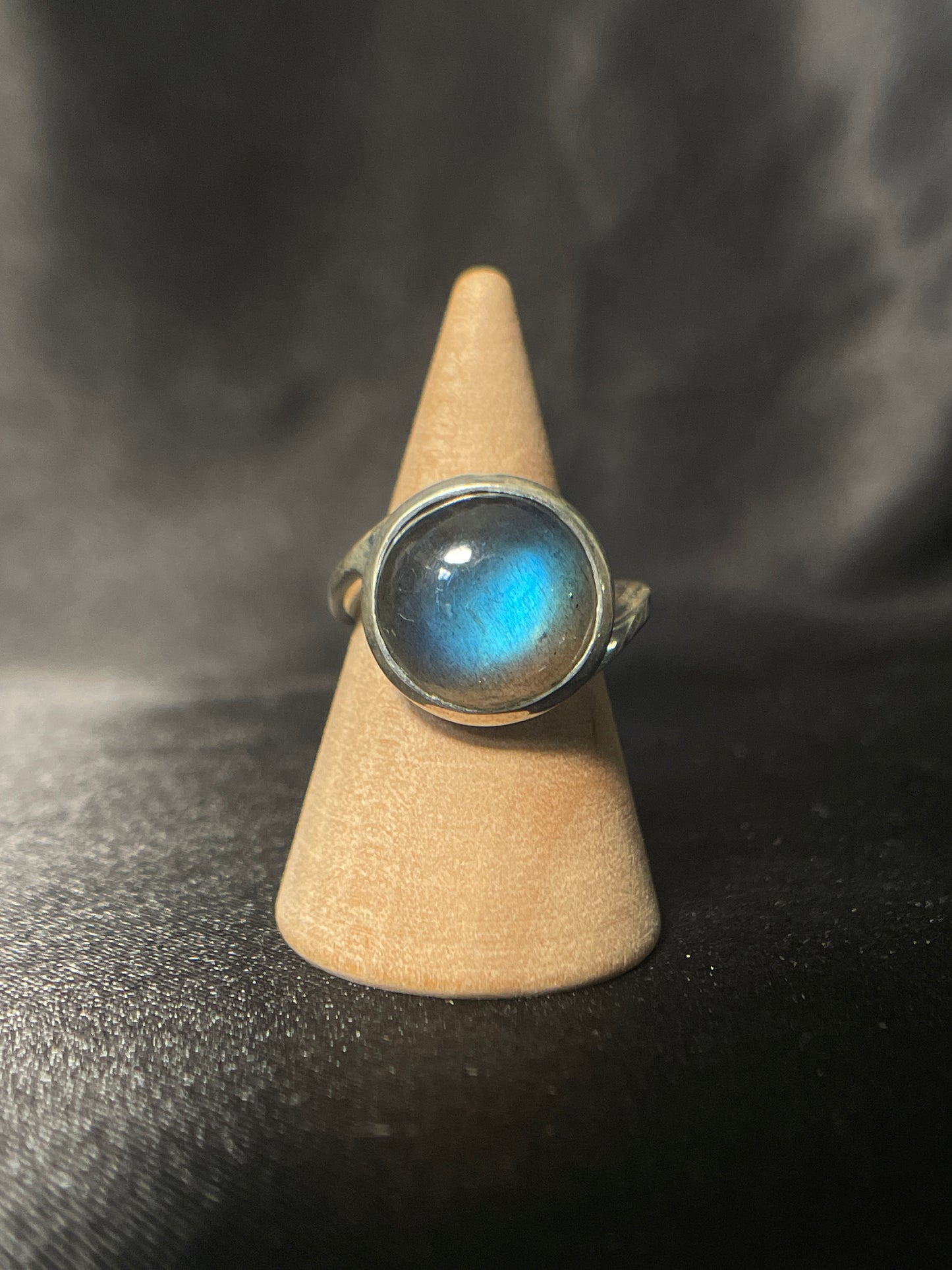 Labradorite Ring | Sterling Silver | Size - 5.5 | B50