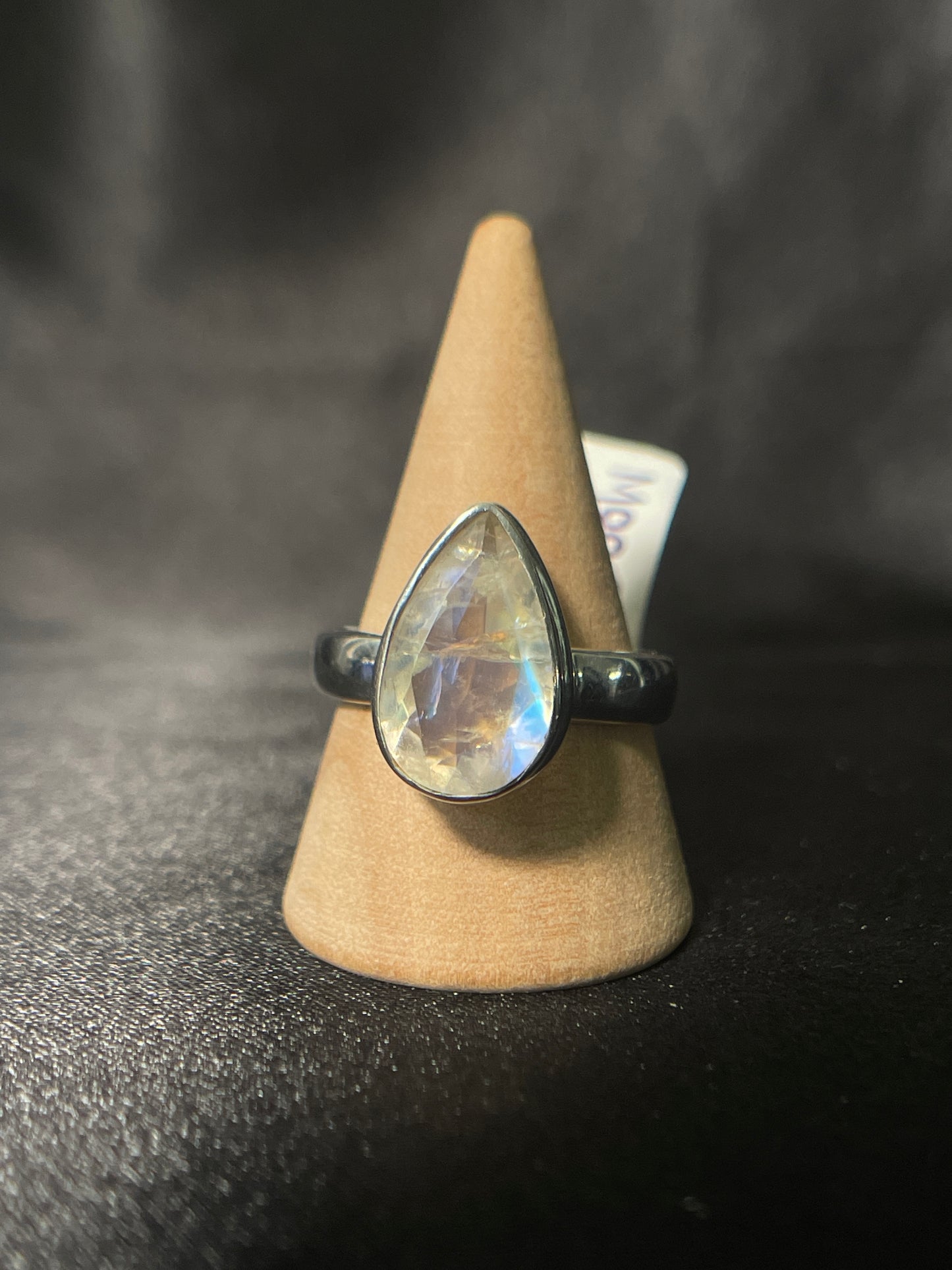 Moonstone Ring | Sterling Silver | Size - 8 | C50