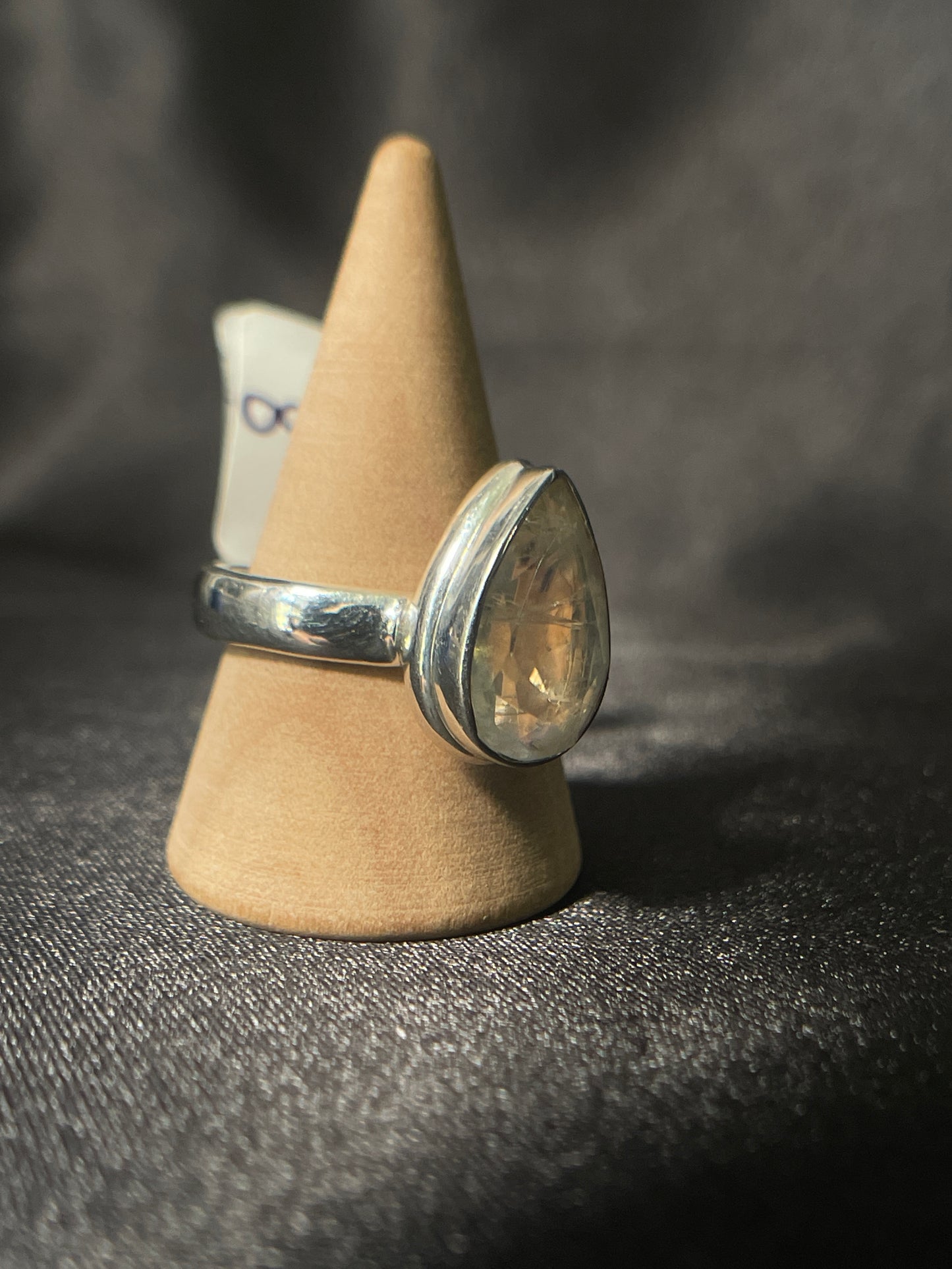 Moonstone Ring | Sterling Silver | Size - 8 | C50
