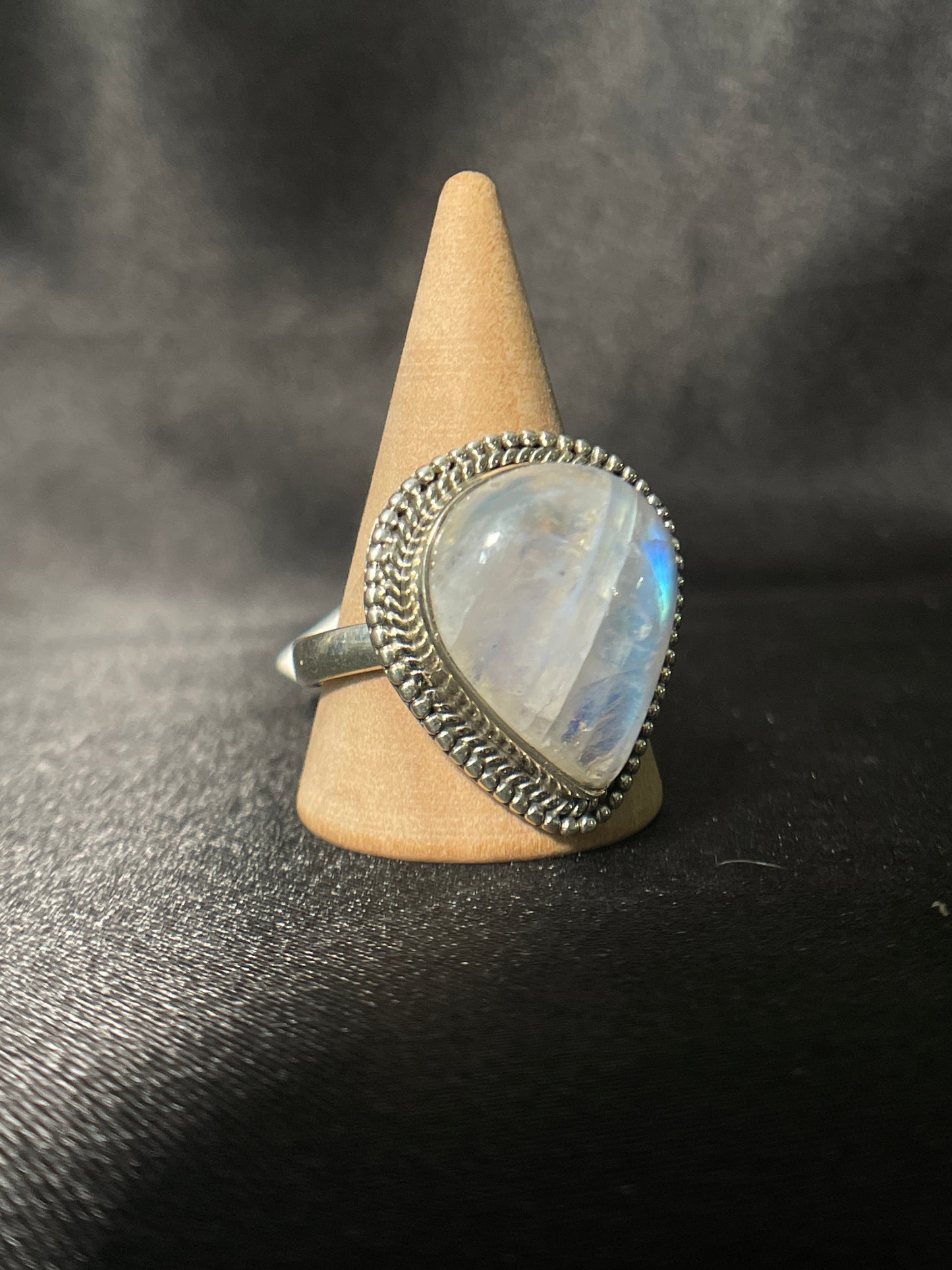 Moonstone Ring | Sterling Silver | Size - 9.5 | B70