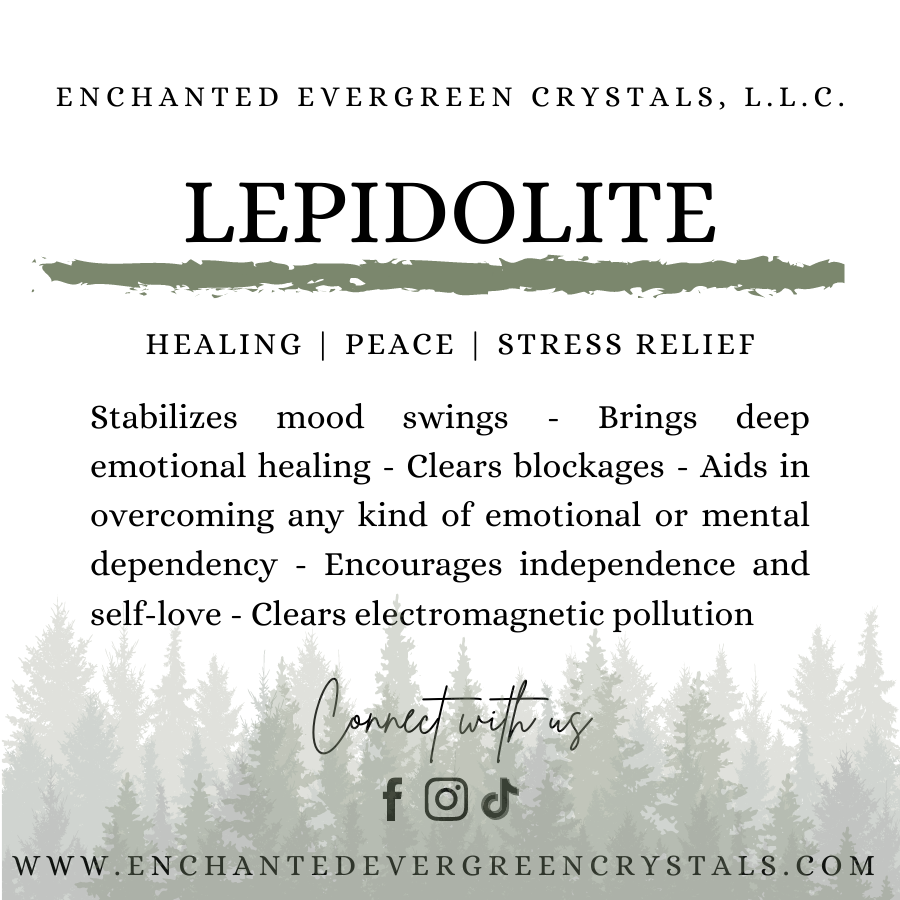 Lepidolite Sphere | A40
