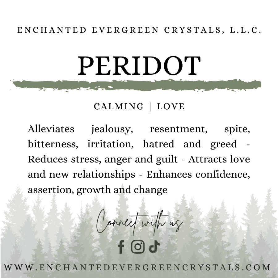 Peridot Ring | Sterling Silver | Size - 9.75 | A30