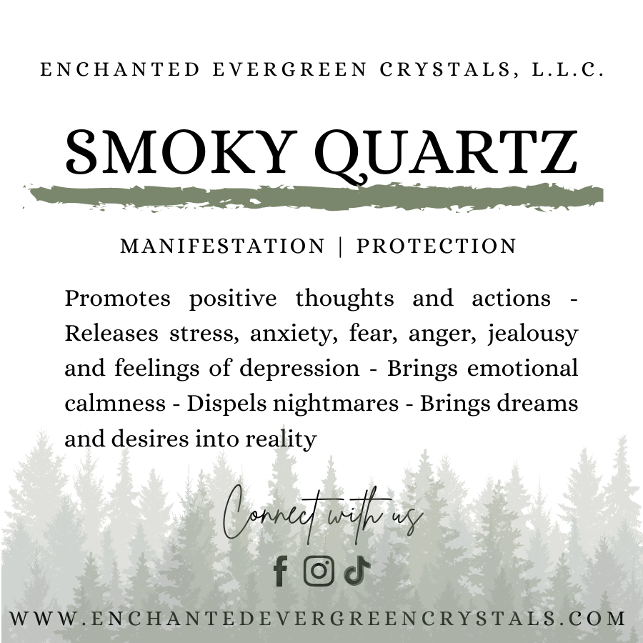 Smoky Quartz | 8 mm | Bracelet