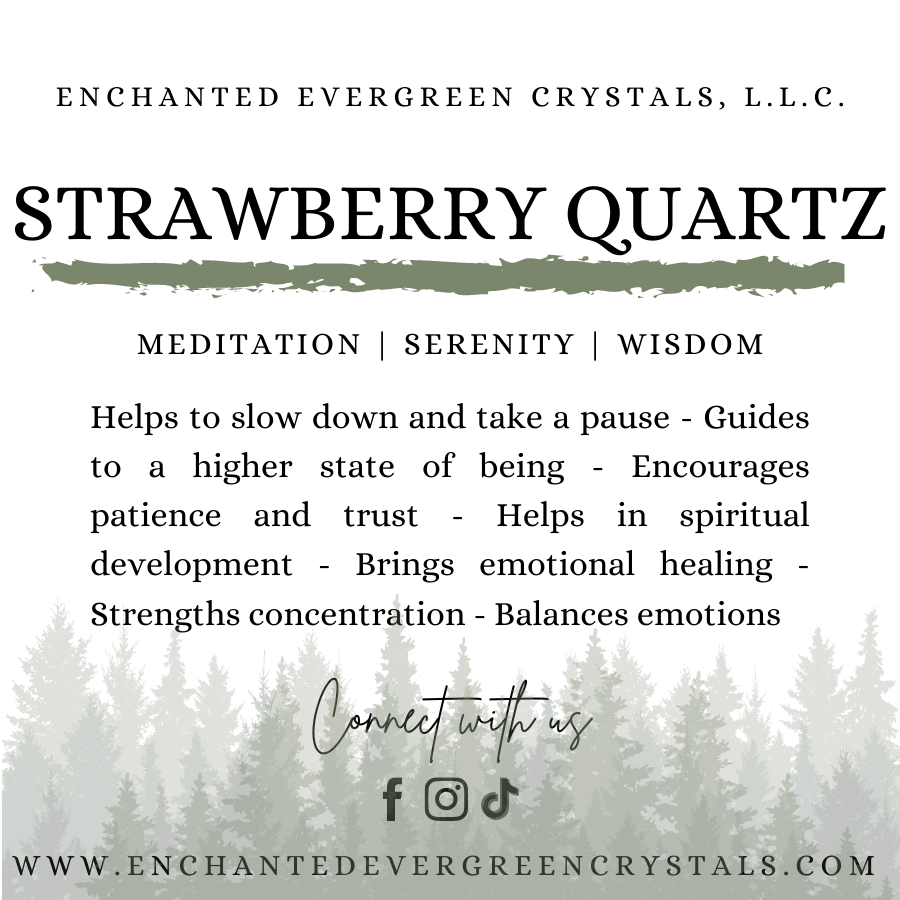 Strawberry Quartz | 8mm | Bracelet